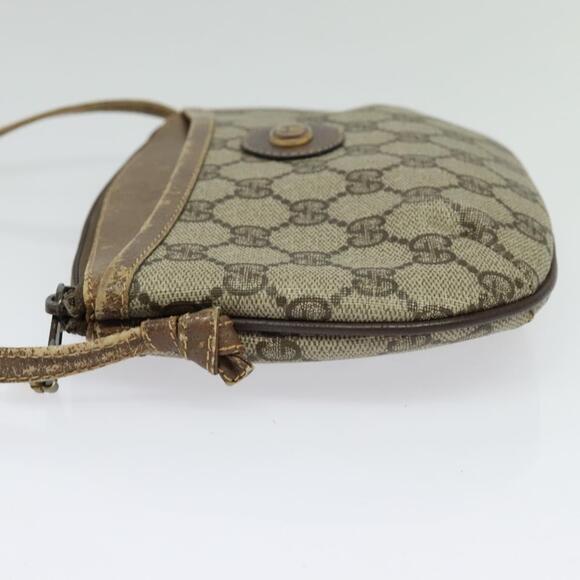GUCCI GG Supreme Shoulder Bag Pvc Beige Gold 904 02 020 - Picture 4 of 12